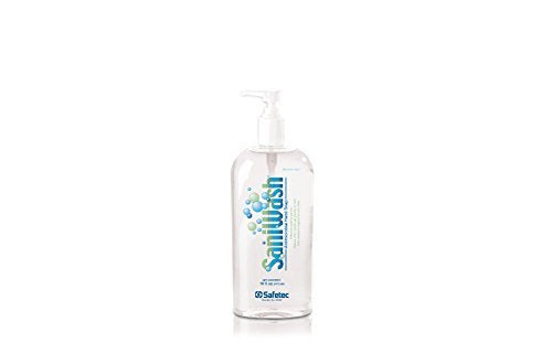 Safetec Sani Wash Hand Soap, 16 oz. pump bottle (12 bottles/case)