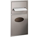 Recessed Steel Shower Cabinet with Paper Holder and Bin