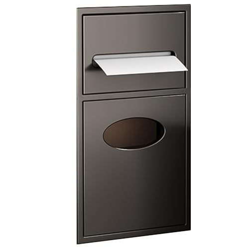 Recessed Steel Shower Cabinet with Paper Holder and Bin