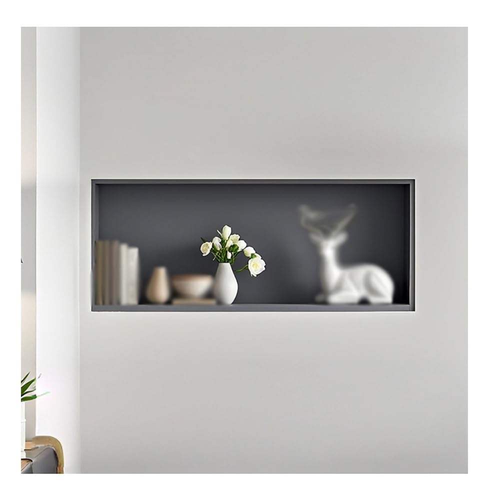 No-Tile Stainless Steel Recessed Shower Storage Organizer