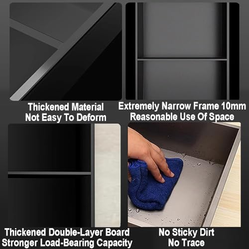 Recessed Steel Shower Cabinet with Paper Holder and Bin