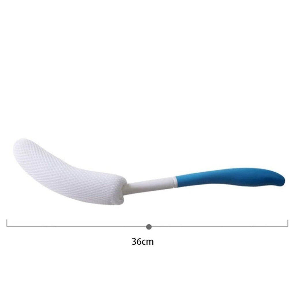 MENGKK Bath Loofahs The Back Shower Brush is Easy for Body Brushing, with Anti-Slip Handle, Long Arc, Household Use, and Bath Magic Tool