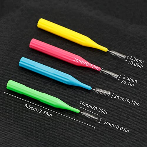 RAZOKO Interdental Brush, Flossing Head,Easy Use Tooth Cleaning Tool