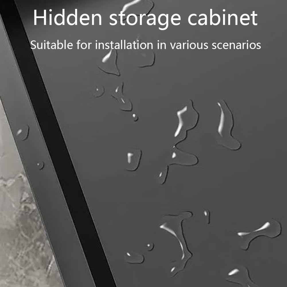 No-Tile Stainless Steel Recessed Shower Storage Organizer