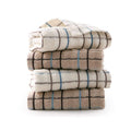 4 Towels, Pure Cotton Face Wash, Household Adult Large Towel, Soft Absorbent Cotton Face Wipe (Color : E) (E)