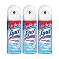 Lysol To Go Disinfectant Spray, Travel Size Sanitizing and Antibacterial Spray, For On-the-Go Disinfecting and Deodorizing, Crisp Linen, 1.5 Fl. Oz