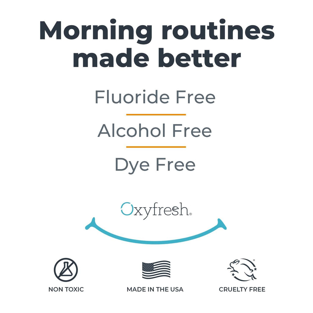 Oxyfresh Pro Formula Fresh Mint Mouthwash – Patented Zinc Mouthrinse for Fresh Breath, Healthy Gums & Bad Breath Treatment for Adults - Dye, Fluoride & Alcohol Free