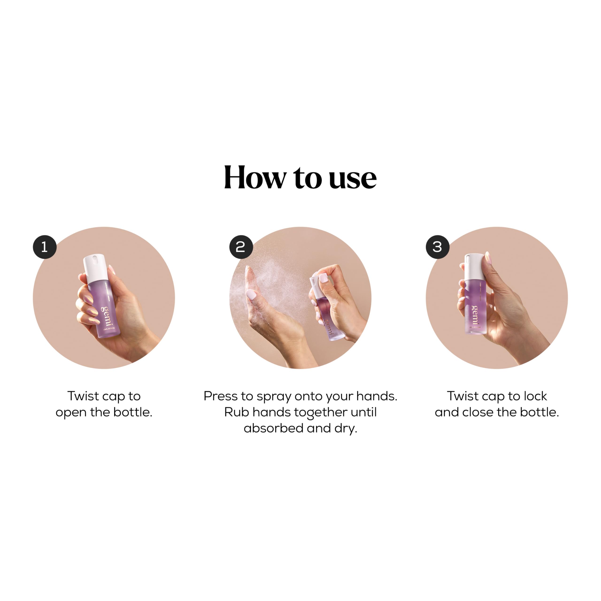 gemi Hand Sanitizer + Serum™