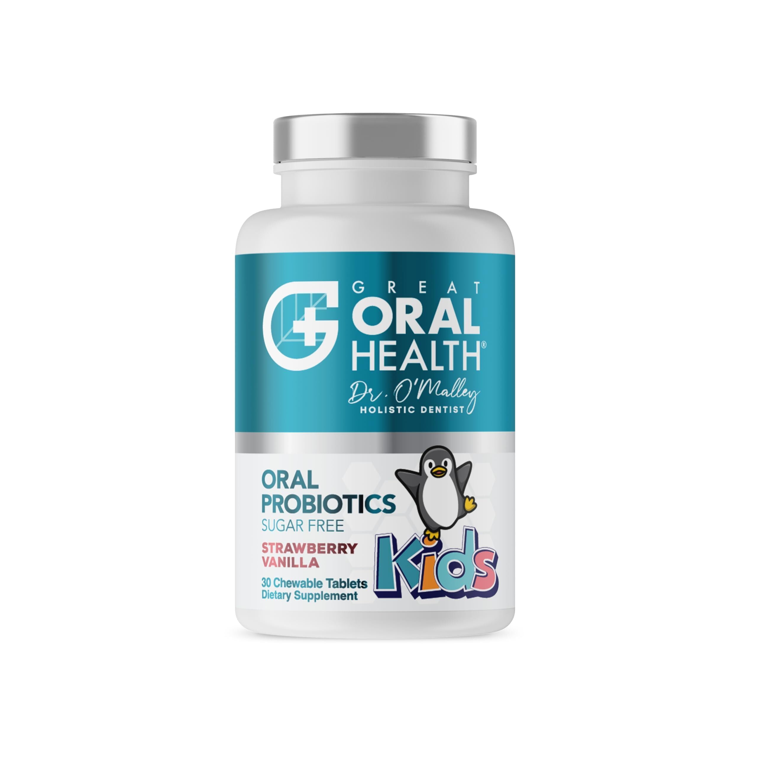 Oral Probiotics for Mouth Bad Breath Treatment for Adults: Dentist Formulated Advanced Oral Probiotics for Teeth and Gums with BLIS K12 M18-60 Chewable Oral Health Probiotics Supplement Tablets Mint