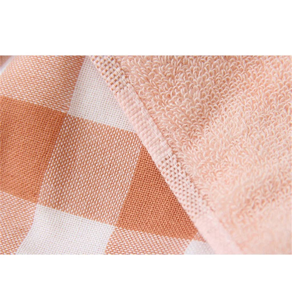 Gauze Towel Cotton Face Wash Household Water Absorption Not Easy to Shed Hair Wipe Face Bath Summer Thin Soft (Color : A, Size (A As the picture shows)
