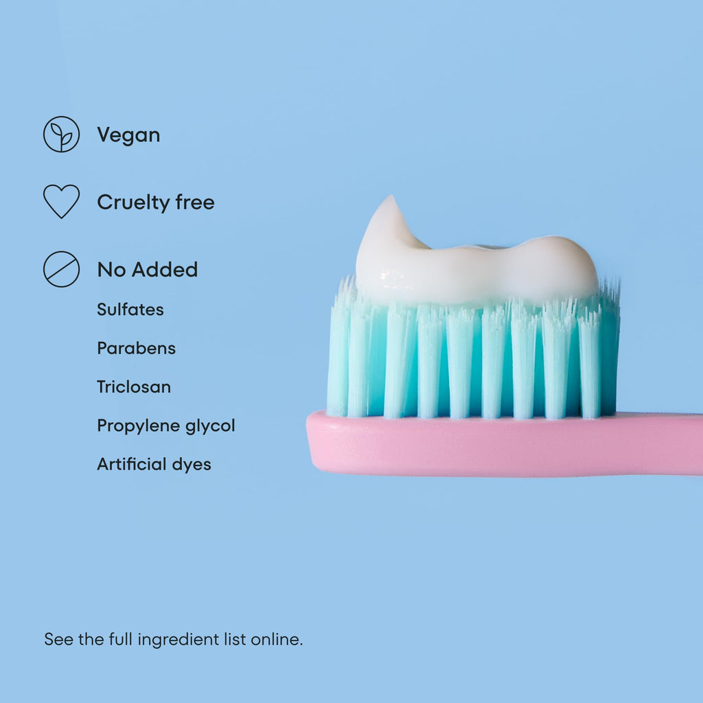 Cocoshine Teeth Whitening Toothpaste by Cocolab, Nano-Hydroxyapatite Toothpaste, Non-Fluoride with Xylitol and Coconut Oil, Gently Formulated for Sensitive Teeth, Adults and Kids