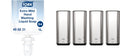 Tork Extra Mild Hand Washing Liquid Soap S4, No Fragrance added, 6 x 1L, 400031 Intuition Sensor Skincare Dispenser Stainless Steel S4, for Hand Soap & Sanitizer, Image Range, Pack of 4, 466100