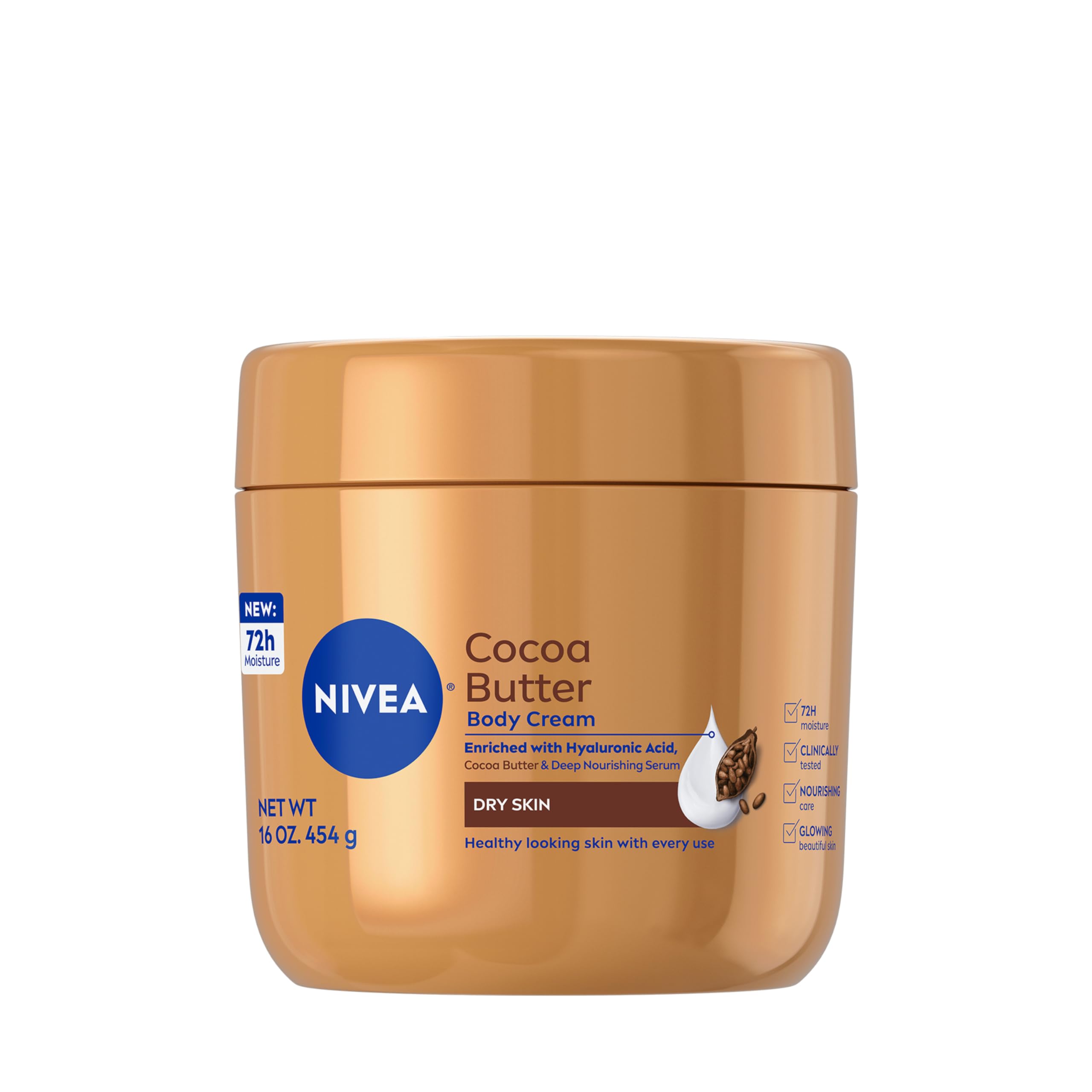 NIVEA Cocoa Butter Deep Nourishing Body Cream 16 oz