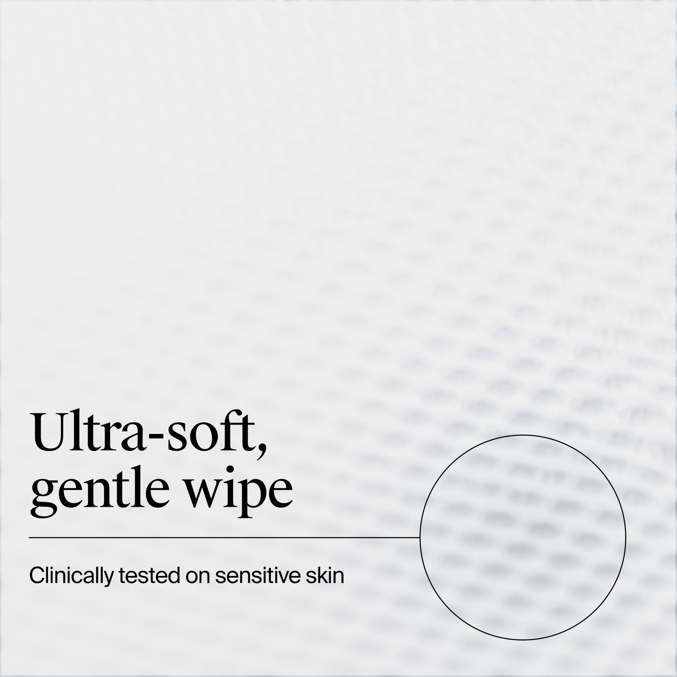 Neutrogena Gentle Facial Cleansing Wipes, Ultra-Soft Micellar Cleansing Wipes for Effortless Cleansing Made Gentle, Fragrance Free Face Wipes for Sensitive Skin, Hypoallergenic, 25 ct