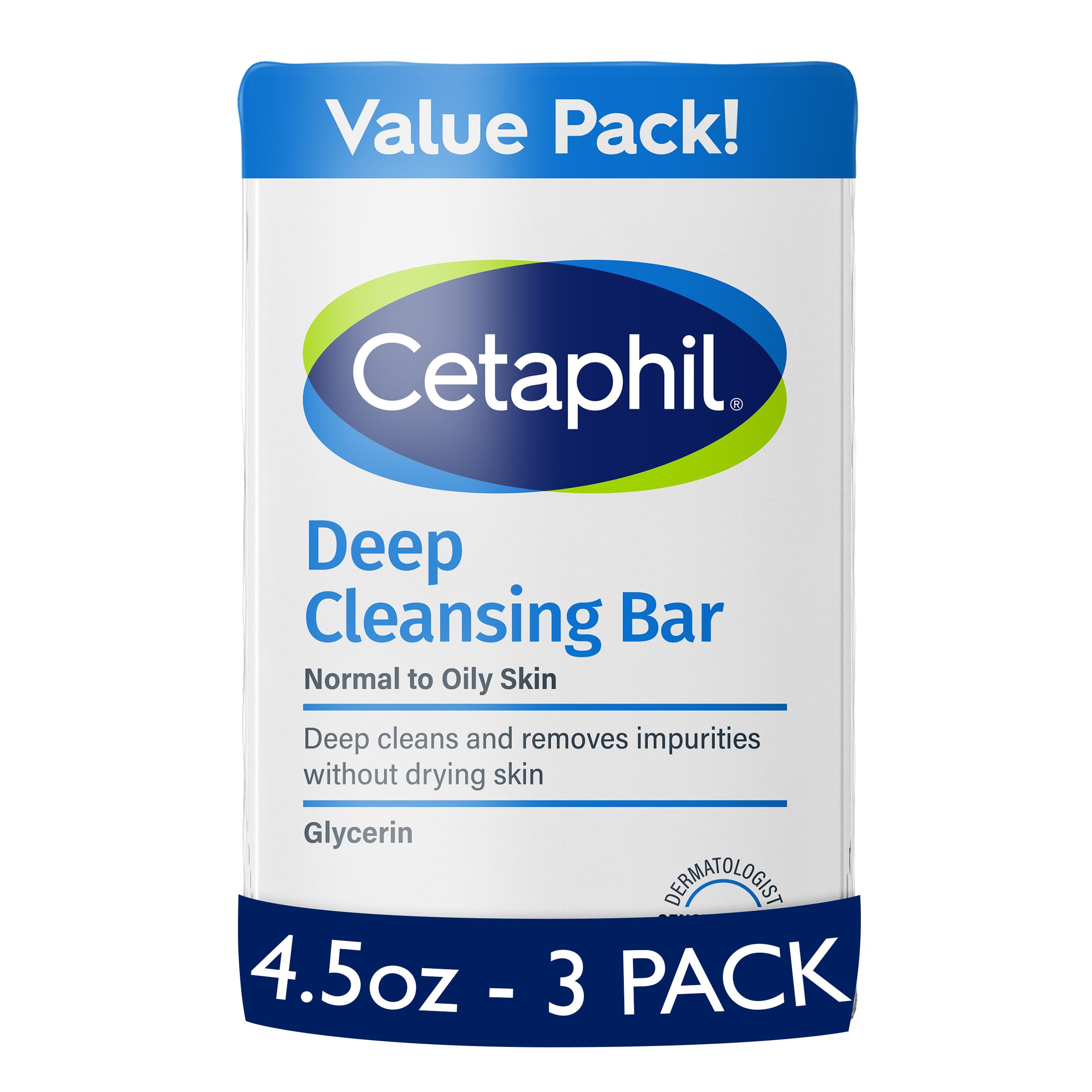 Cetaphil Bar Soap, Deep Cleansing