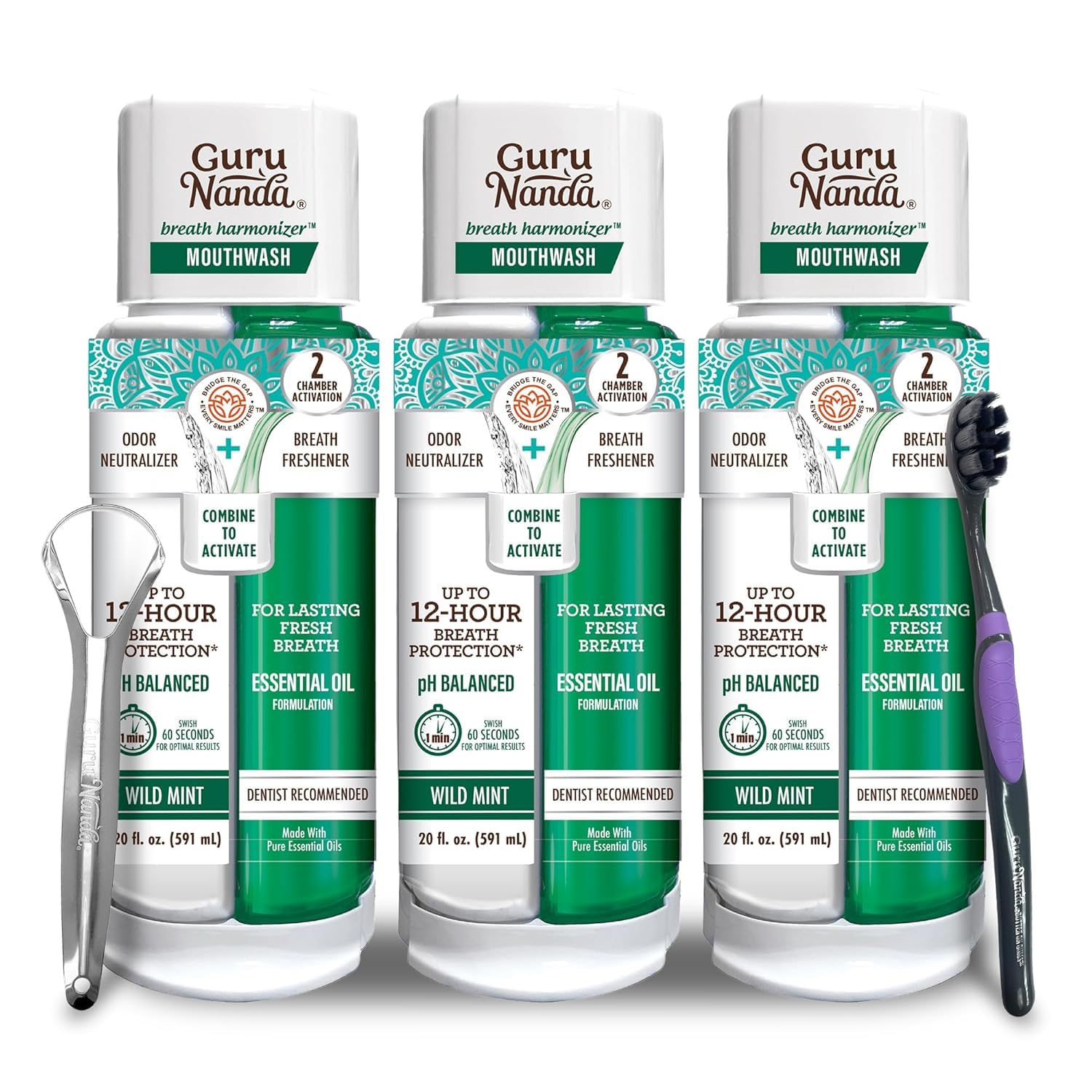 Dual Barrel Breath Harmonizer Mouthwash Parent