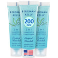 BERGMAN KELLY Travel Size Shampoo & Conditioner 2 in 1 (Tropical Waterfall Scent)