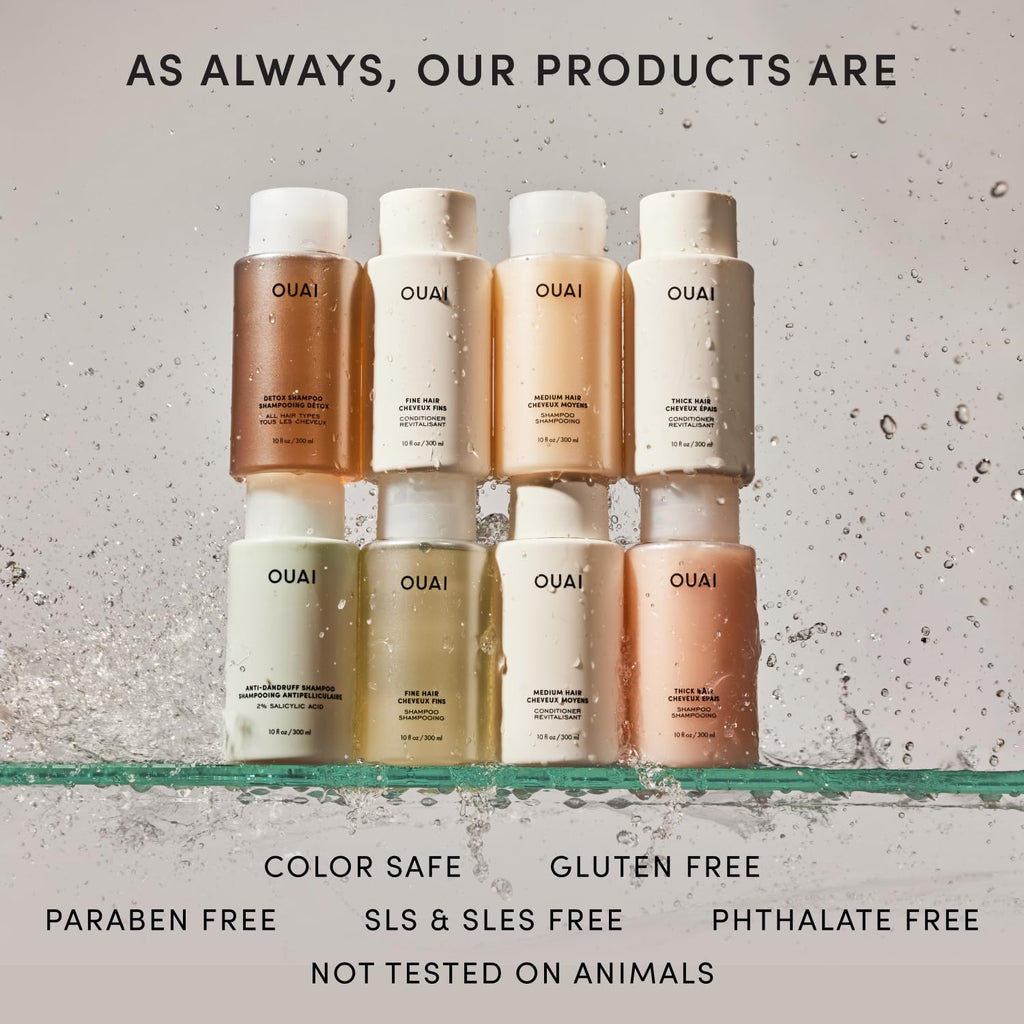 OUAI Shampoo + Conditioner Set