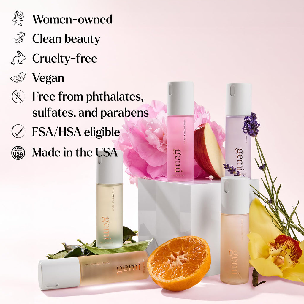 gemi Hand Sanitizer + Serum™