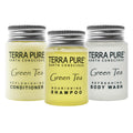 Terra Pure Shampoo, Conditioner and Body Wash, Travel Size Hotel Amenities, 1 oz. (Case of 300)