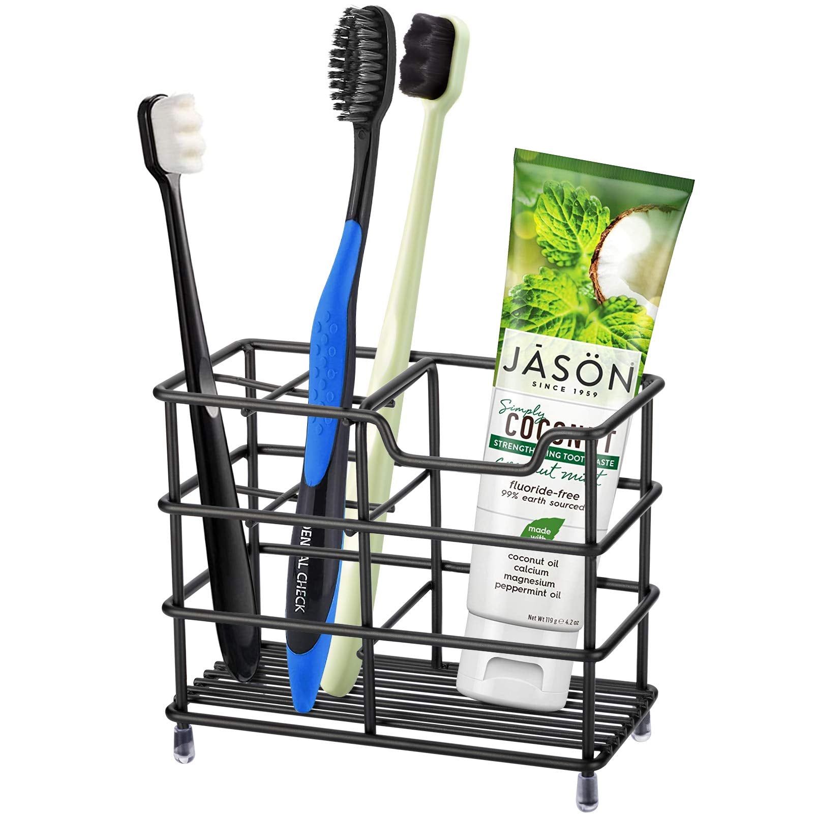 304 Stainless Steel Toothbrush and Toothpaste Holder
