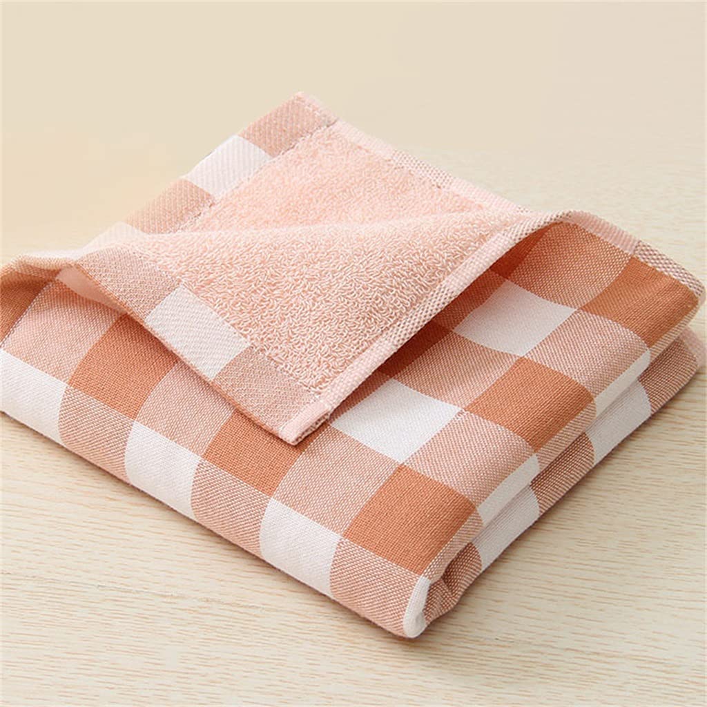 Gauze Towel Cotton Face Wash Household Water Absorption Not Easy to Shed Hair Wipe Face Bath Summer Thin Soft (Color : A, Size (A As the picture shows)