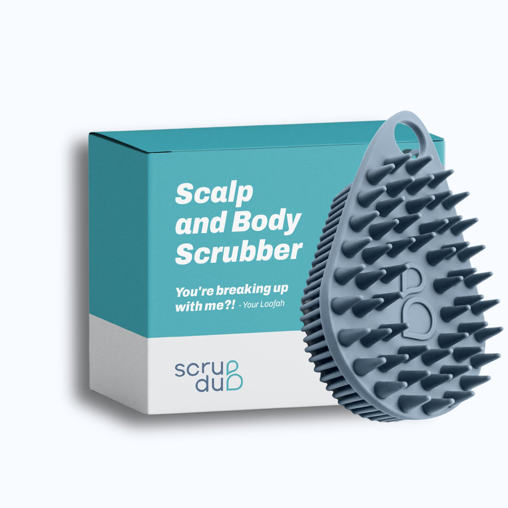 Scrub-dub™ - Body Scrubber to Clean and Exfoliate Your Skin, Scalp and Face | Antimicrobial | Made in The USA | Loofah Replacement | Gender Neutral