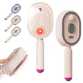 Electric Spray Hair Comb – 3-in-1 Steaming & Detangling Brush, Type-C Rechargeable, 10ml Refillable Tank for Water/Oil, Anti-Frizz, Hydrating for Dry/Curly Hair, Self-Cleaning