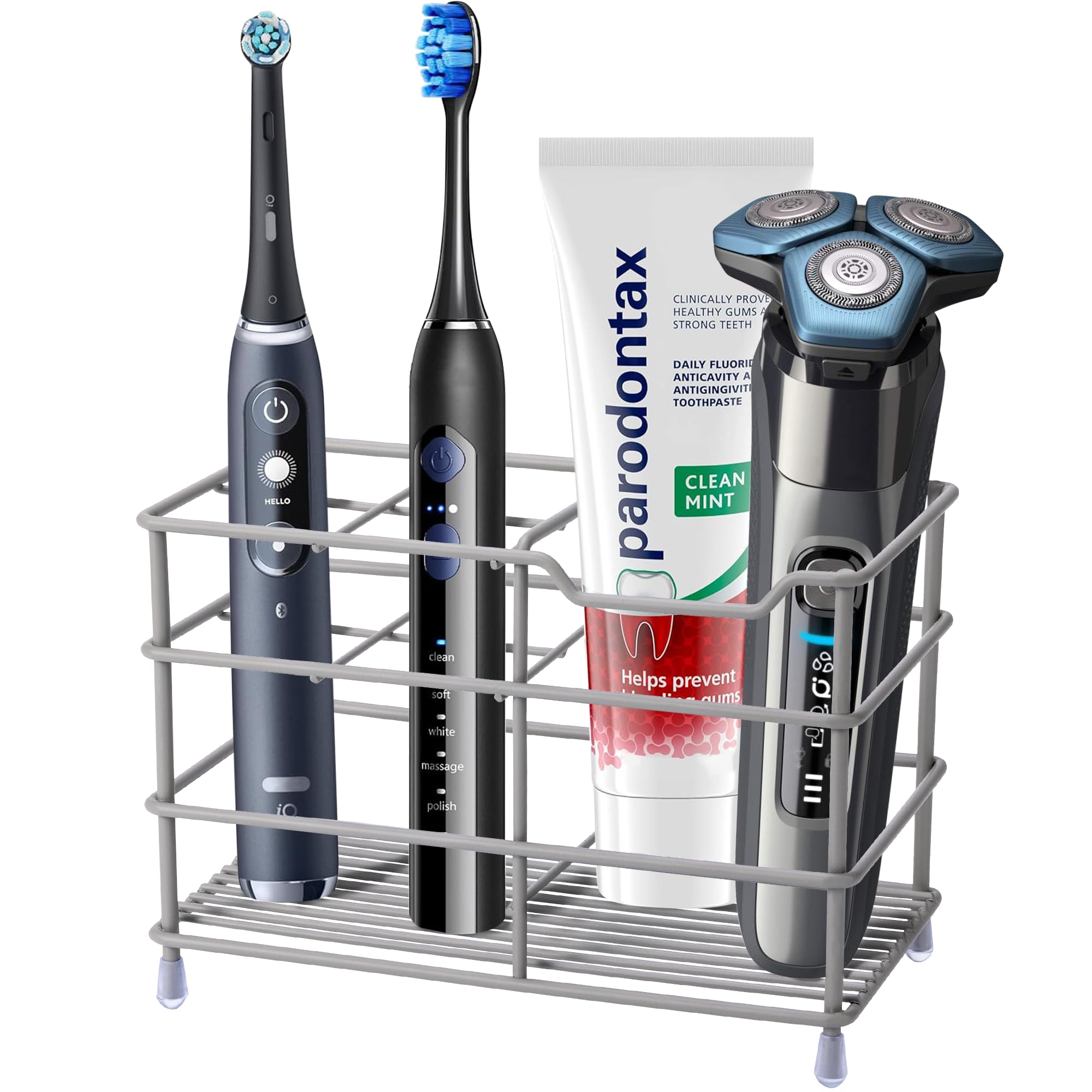 304 Stainless Steel Toothbrush and Toothpaste Holder