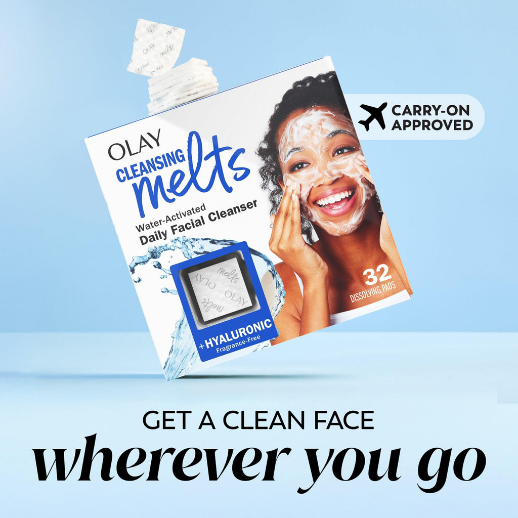 Olay Cleansing Melts + Face Cleanser, 64 ct. total