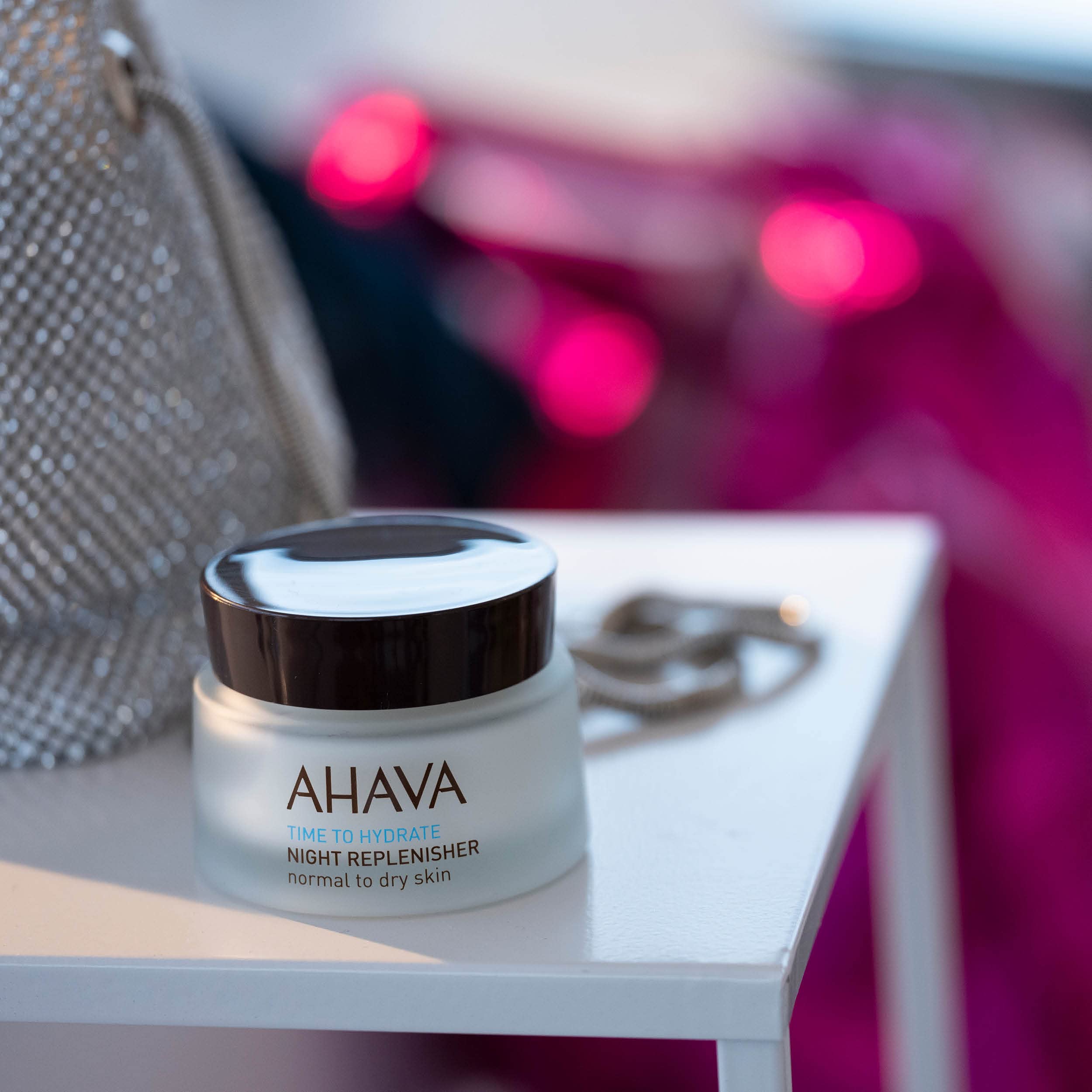 AHAVA Essential Day Moisturizer, Night Replenisher, and Mineral Body Lotion Set