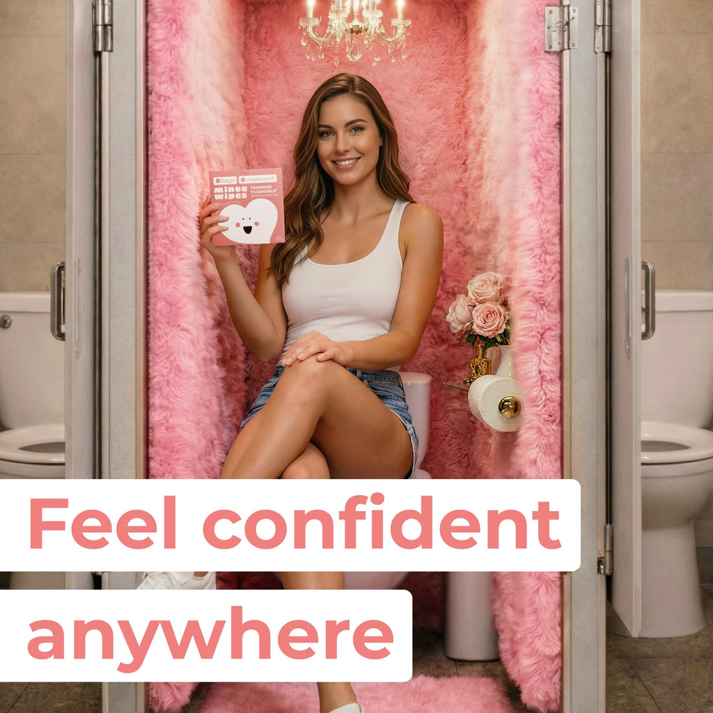 Feminine Wipes for Women – Flushable pH Balanced Wipes, 99% Water & Aloe – Unscented, Gentle Intimate & Period Care with Odor Protection – Daily Hygiene & Travel Essentials