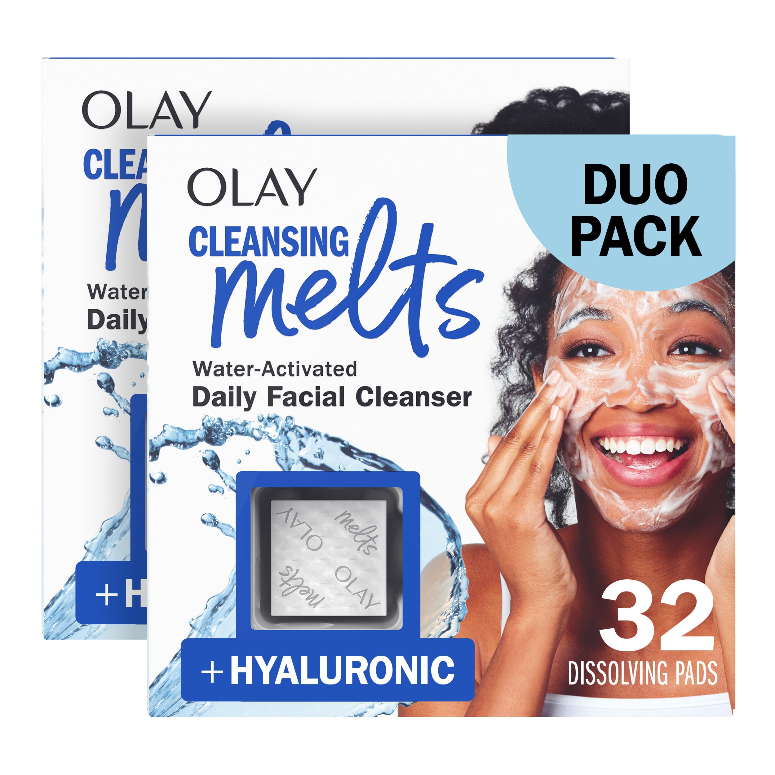 Olay Cleansing Melts + Face Cleanser, 64 ct. total