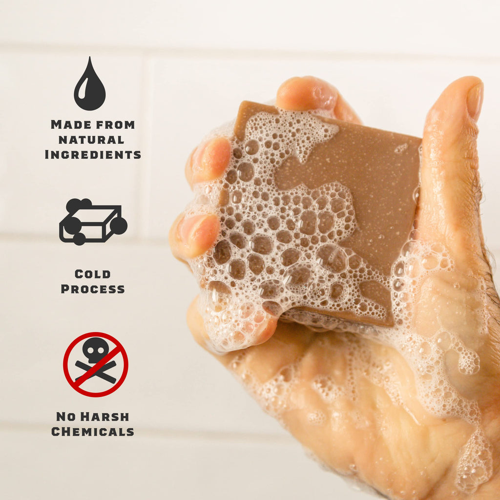 Dr. Squatch Natural Bar Soap for Men - Cold Process Soap with No Harsh Chemicals