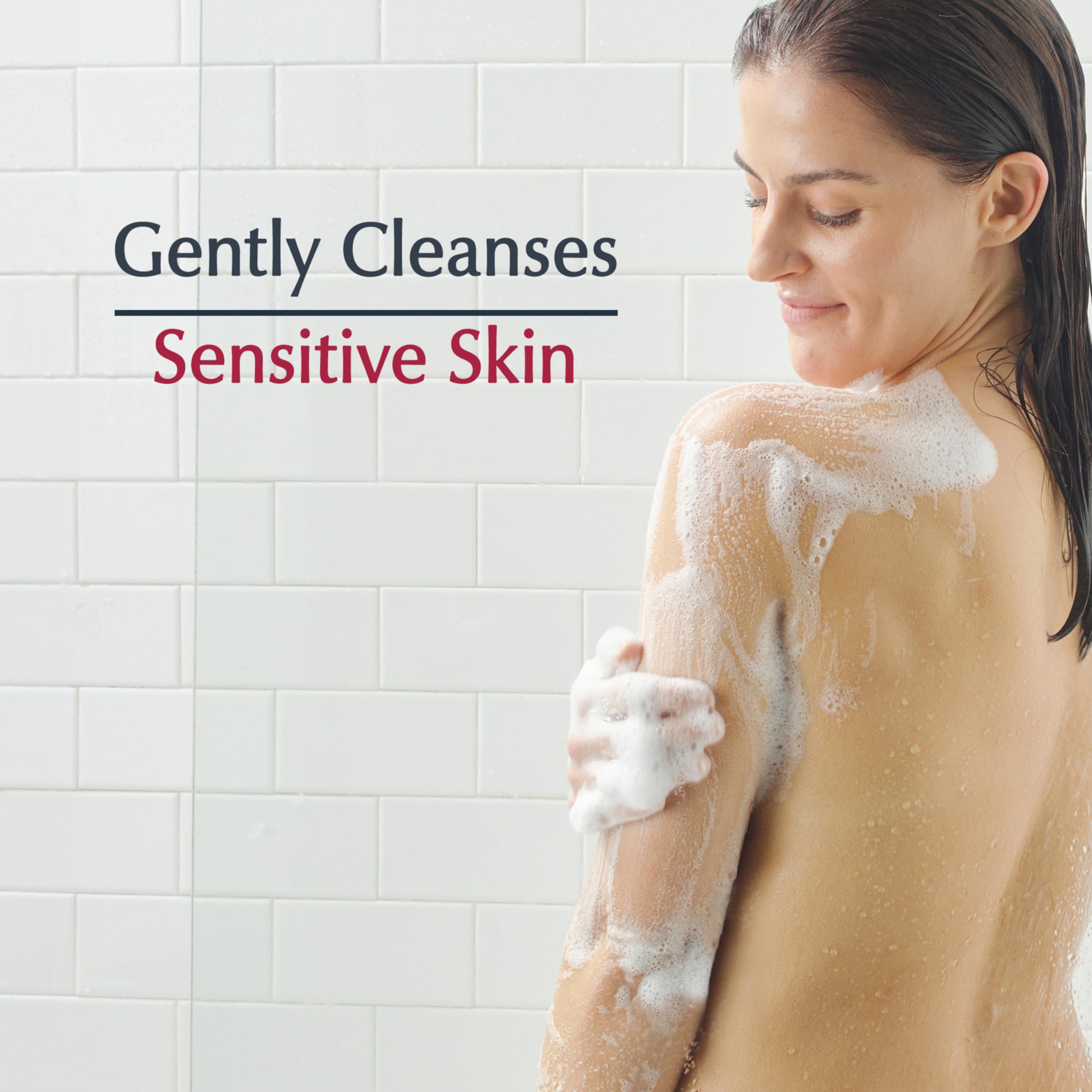 Eucerin Skin Calming Body Wash - Cleanses and Calms to Help Prevent Dry Itchy 8.4 Oz