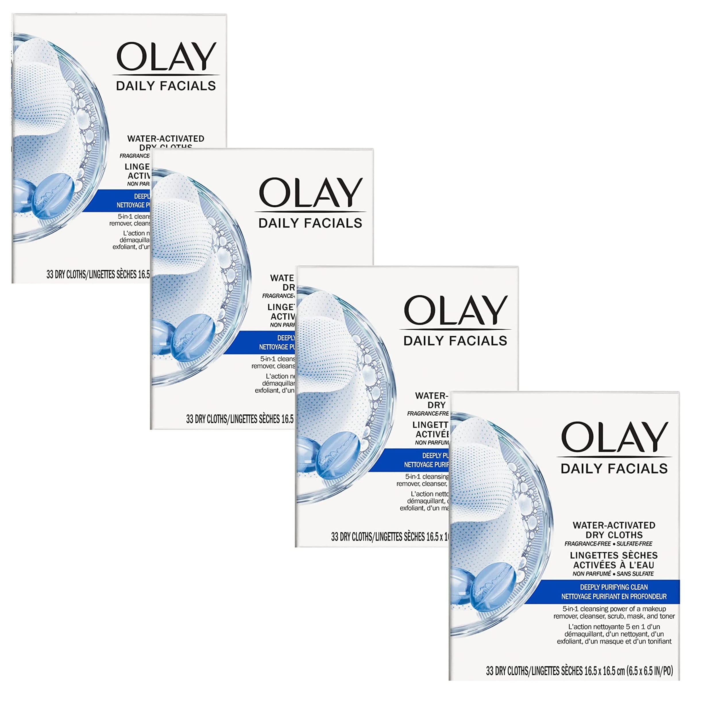 OLAY Daily Facials ClothsFace Pack
