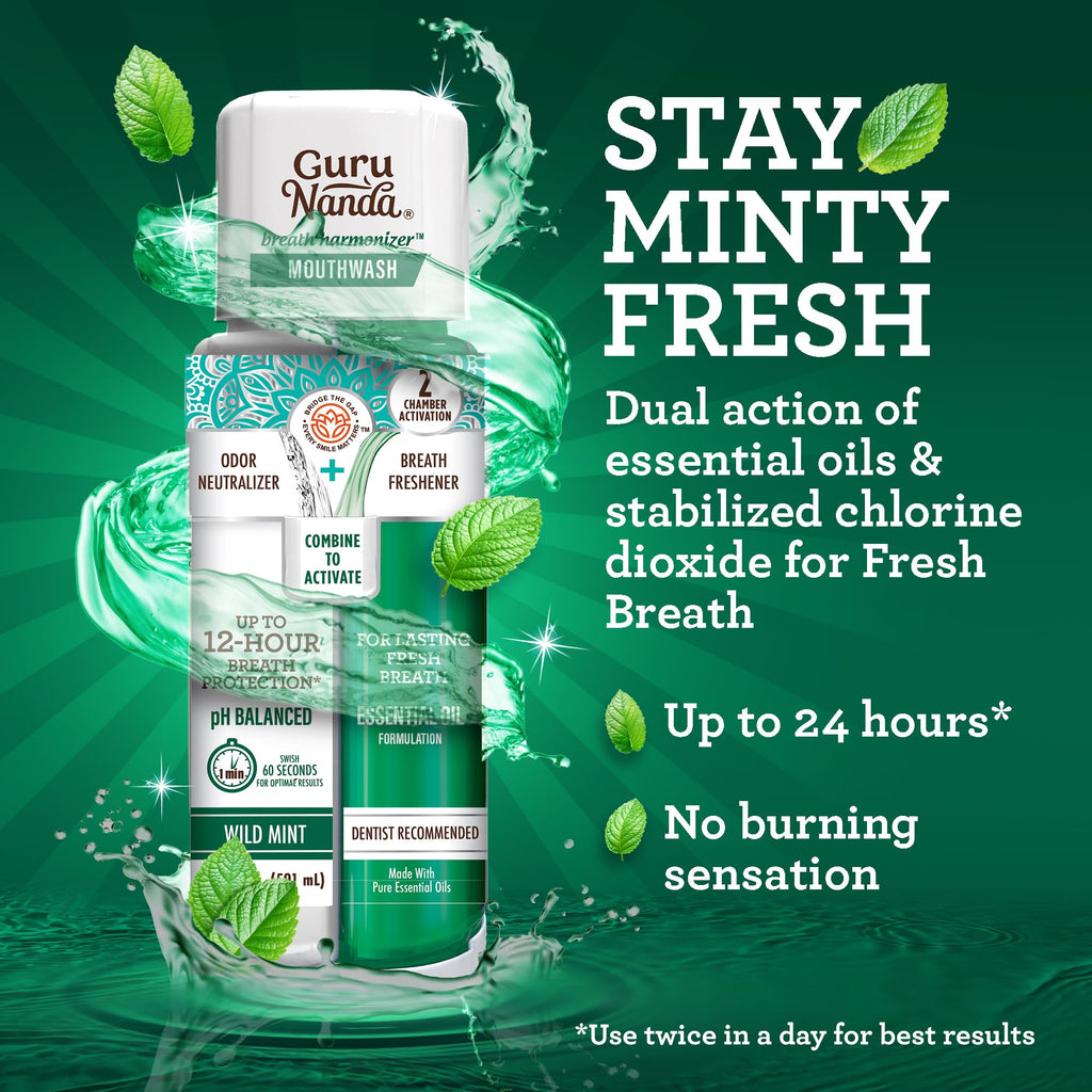 Dual Barrel Breath Harmonizer Mouthwash Parent