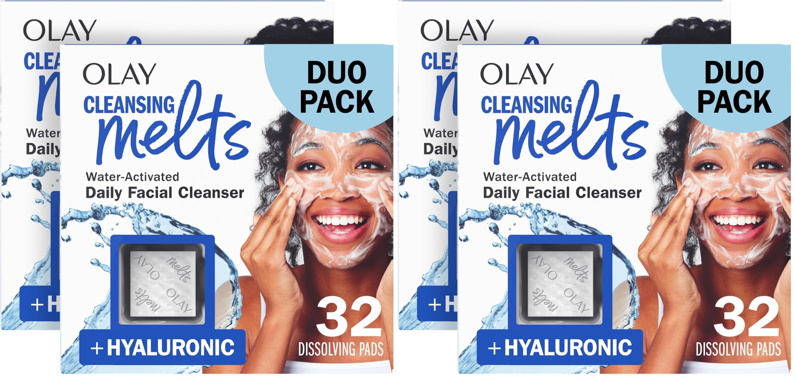 Olay Cleansing Melts + Face Cleanser, 64 ct. total