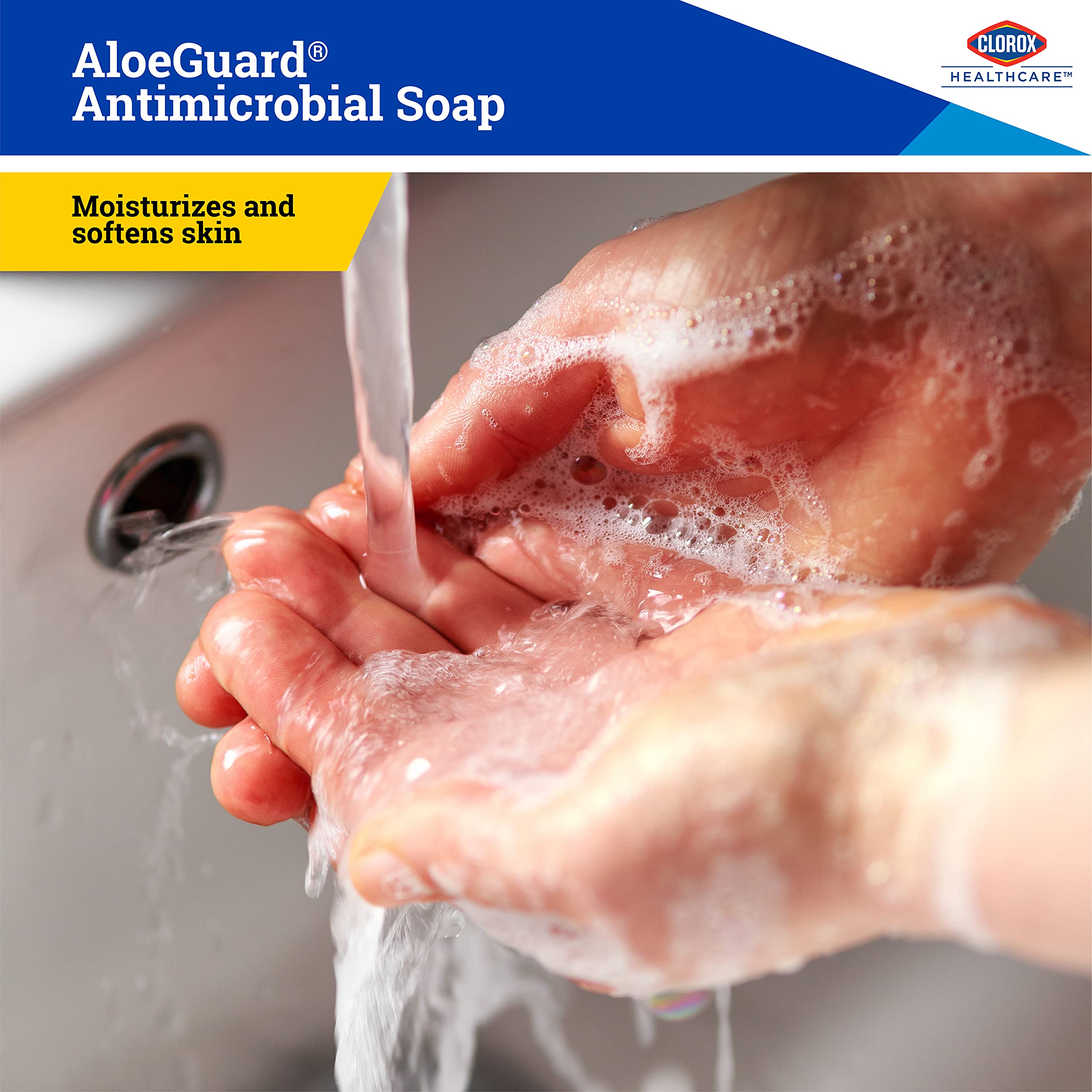 Clorox Healthcare Essentials Hand Sanitizer & Soap Kit | GBG AloeGel Hand Sanitizer Gel Pump Dispensers & Mini Travel Hand Sanitizers, AloeGuard Antimicrobial Soaps | FDA Registered