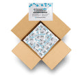 Compact Blue Personal Shower Kit for Travel and Gym