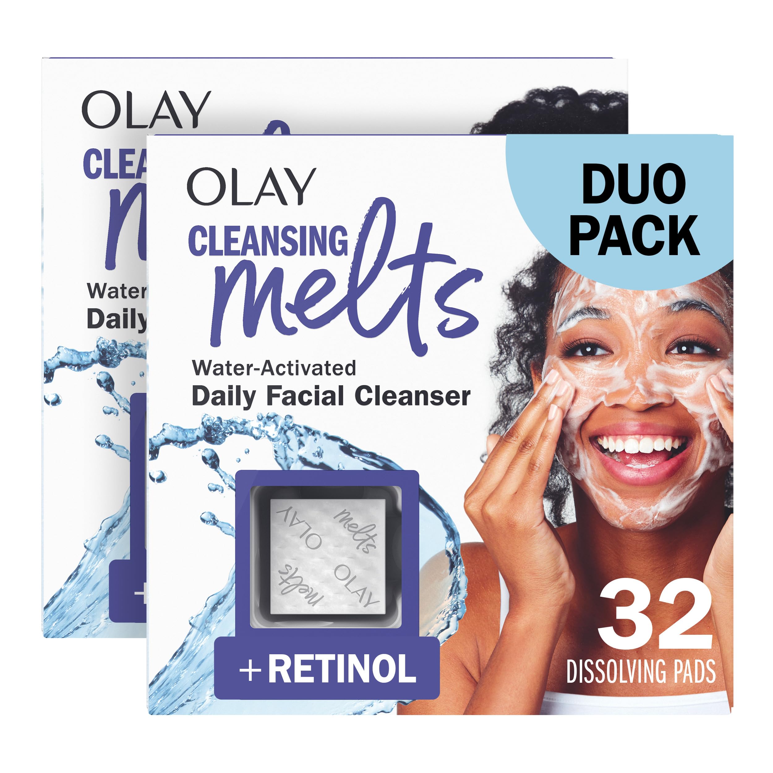 Olay Cleansing Melts + Face Cleanser, 64 ct. total
