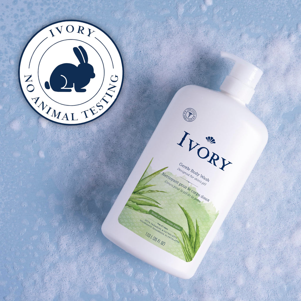 Ivory Body Wash, Designed for the Whole Family, Gentle Formula, Free of Dyes Heavy Perfumes Parabens Phthalates & Silicones